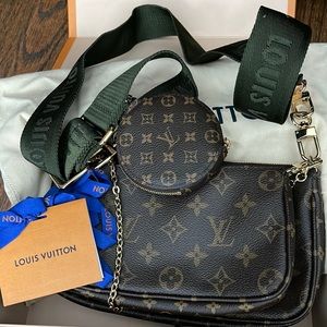 New Authentic Louis Vuitton Multi Pochette Accessories - Monogram Canvas